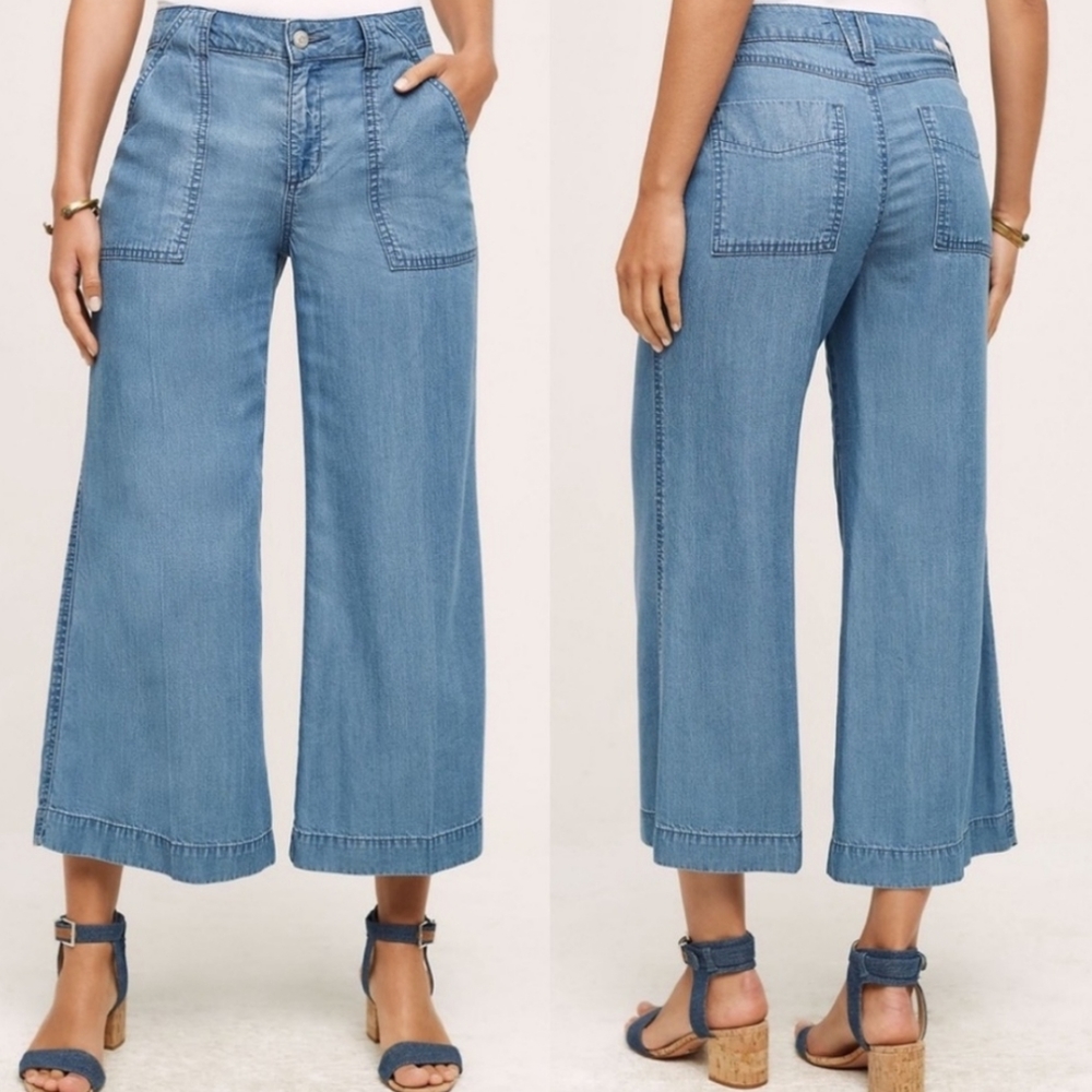 Anthropologie Level 99 wide leg pants size 26